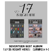 SEVENTEEN BEST ALBUM「17 IS RIGHT HERE」 [2형태 셋트반][UNIVERSAL MUSIC STORE 특전부착반]